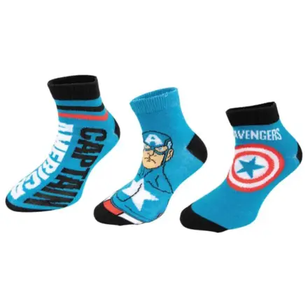 Avengers Captain America Kinder Geheimsocken 27/30 Produktfoto