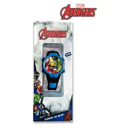 Avengers digitale leuchtende Armbanduhr in einer Box Produktfoto
