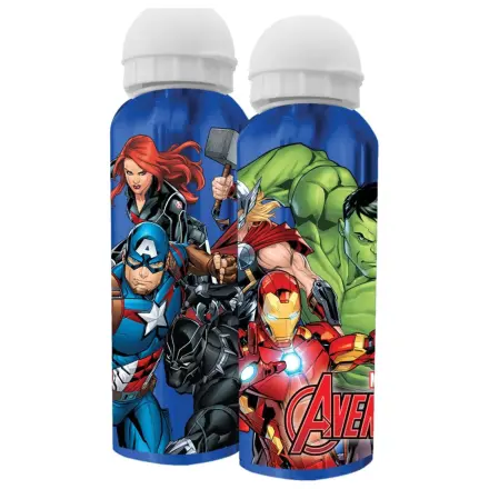 Avengers Team Aluminium-Wasserflasche mit Trinkverschluss 500 ml Produktfoto