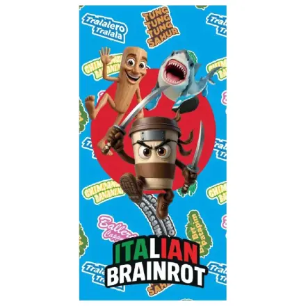 Brainrot Meme Madness Handtuch 70x140cm Produktfoto