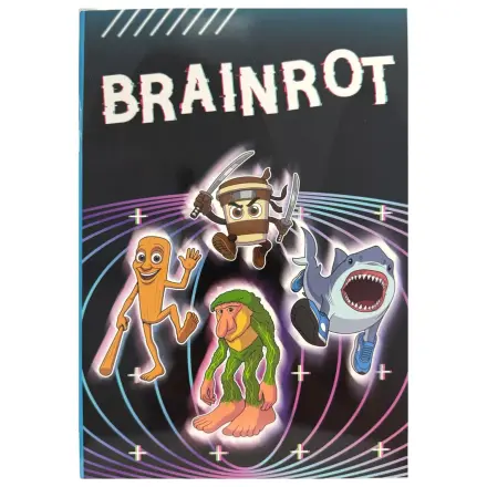 Brainrot Sahur B/5 liniertes Notizbuch, 40 Seiten Produktfoto