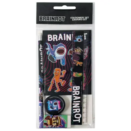 Brainrot Vibes Schreibwaren Set 5 Teile Produktfoto