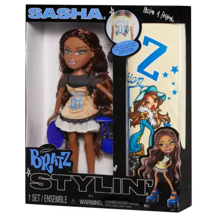 Bratz Stylin Sasha Puppe + T-Shirt Produktfoto