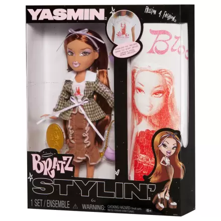 Bratz Stylin Yasmin Puppe + T-Shirt Produktfoto