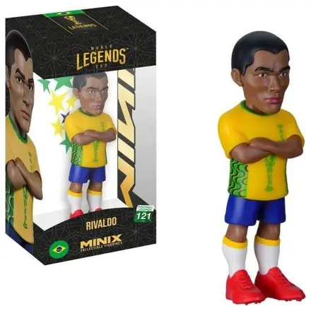 BRAZIL Rivaldo Figur Minix World Legends Cup 12cm Produktfoto