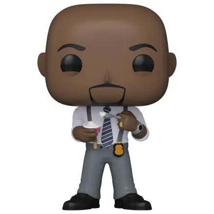 Brooklyn Nine-Nine Funko POP! TV Vinyl Figur Terry w/ yogurt 9 cm Produktfoto