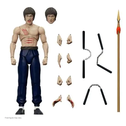 Bruce Lee Ultimates Action Figur Bruce The Fighter 18 cm Produktfoto