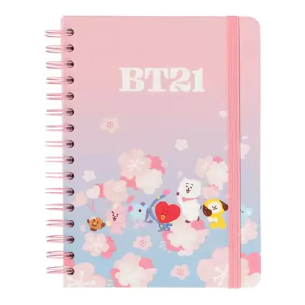 BT21 Sakura A5 Notizbuch termékfotója