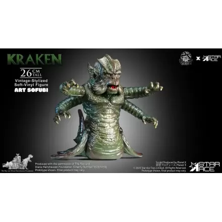 Bubo the Mechanical Owl Weichvinyl Statue The Kraken Vintage Style 25 cm Produktfoto