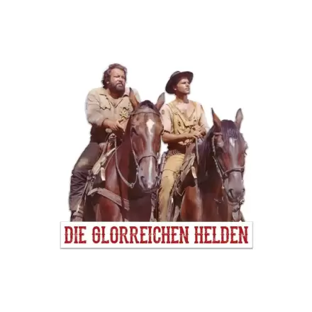 Bud Spencer & Terence Hill 3D Blechschild Die glorreichen Helden 45 x 45 cm Produktfoto