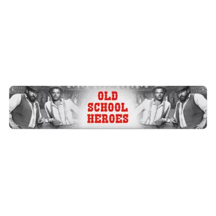 Bud Spencer & Terence Hill Blechschild Old School Heroes 46 x 10 cm termékfotója