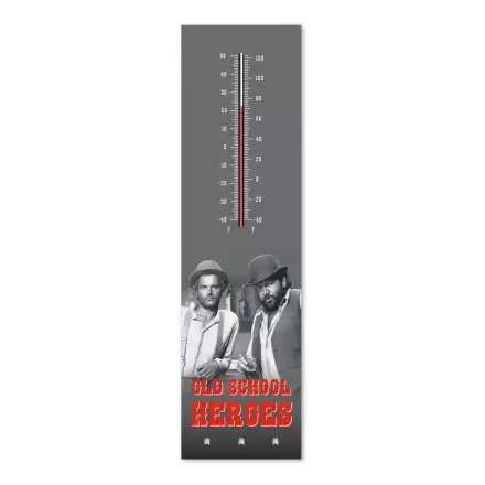 Bud Spencer & Terence Hill Thermometer mit Schlüsselhalter Old School Heroes termékfotója