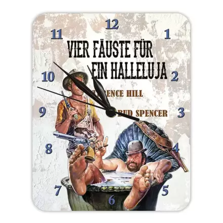 Bud Spencer & Terence Hill Wanduhr Vier Fäuste für ein Halleluja termékfotója