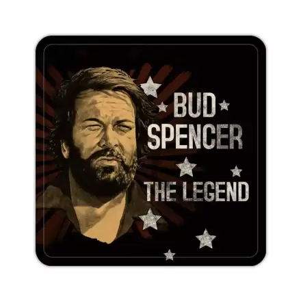 Bud Spencer Tin Untersetzer The Legend 10 x 10 cm Produktfoto