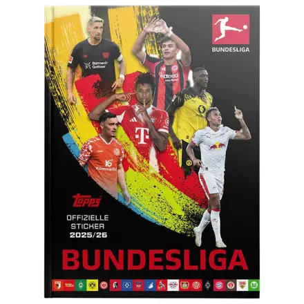 Bundesliga 2025/26 Sticker Sammelalbum Hardcover *deutsche Version* Produktfoto