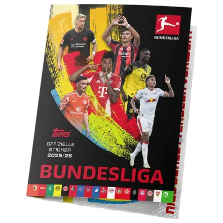 Bundesliga 2025/26 Sticker Sammelalbum *deutsche Version* Produktfoto