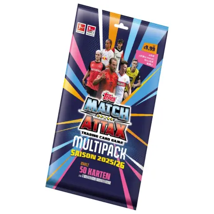 Bundesliga Match Attax Sammelkarten 2025/26 Mega Multipack Produktfoto