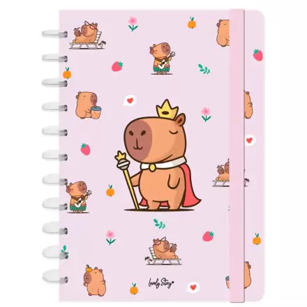 Capibara Majesty A4 Notizbuch Produktfoto