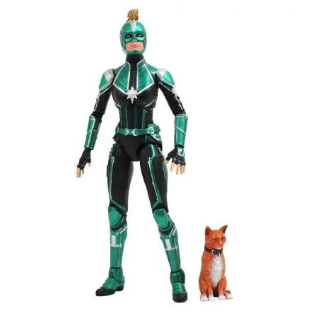 Captain Marvel Marvel Select Action Figur Captain Marvel Starforce Uniform 18 cm termékfotója