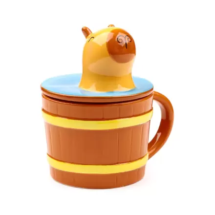 Capybara Mug mit Deckel Produktfoto