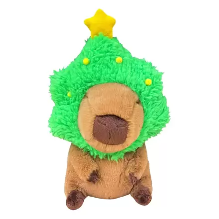Capybara Plüschfigur Capybara mit Christmas Tree 32 cm Produktfoto