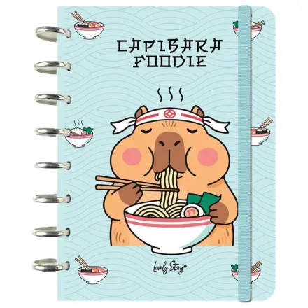 Capybara Foodie A5 Notizbuch Produktfoto