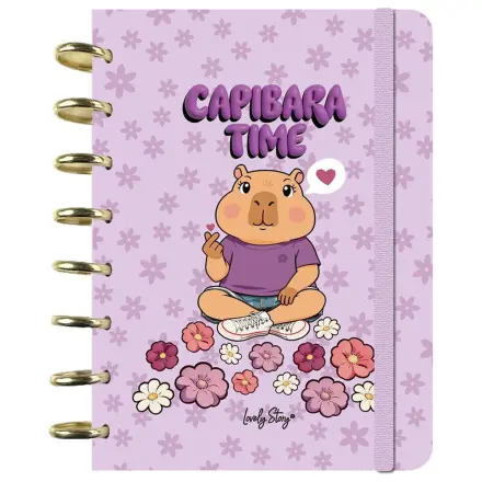 Capybara Time A5 Notizbuch Produktfoto