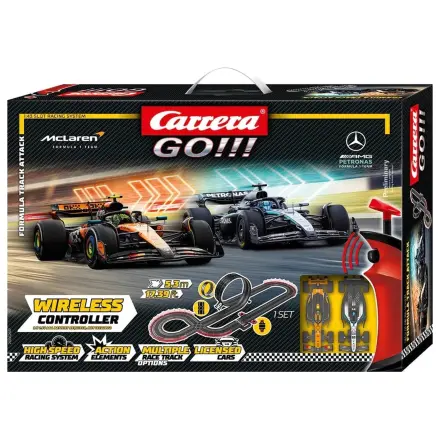 Carrera GO!!! Slotcar Rennbahn Set Formula Track Attack Produktfoto