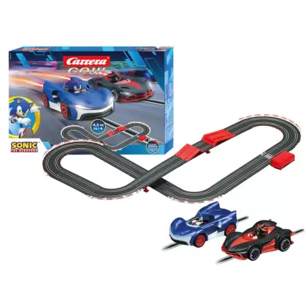 Carrera GO!!! Sonic the Hedgehog Sonic + Shadow elektrische Rennstrecke Produktfoto