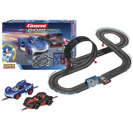 Carrera GO!!! Sonic the Hedgehog Sonic + Shadow elektrische Rennstrecke Produktfoto