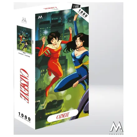 Cats Eyes Poster + Puzzle, 1000 Teile Produktfoto