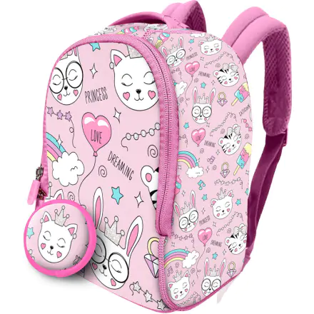 Cats Rucksack + Geldbörse Neopren Rucksack 26cm Produktfoto