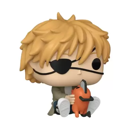 Chainsaw Man Funko POP! Games Vinylfigur Denji & Pochita 9 cm Produktfoto