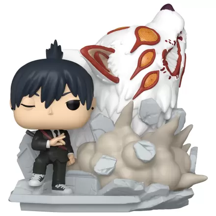 Chainsaw Man Funko POP Moments Vinyl Figur Aki (Fox Devil) 9 cm Produktfoto