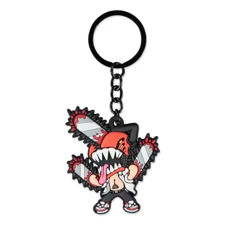 Chainsaw Man Gummi Schlüsselanhänger Chainsaw Man Produktfoto