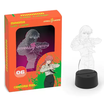 Chainsaw Man Makima LED-Lampe 20cm Produktfoto