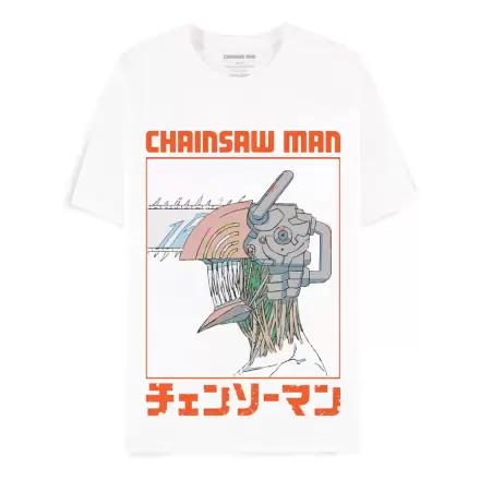 Chainsaw Man T-Shirt Three Tone Chainsaw termékfotója