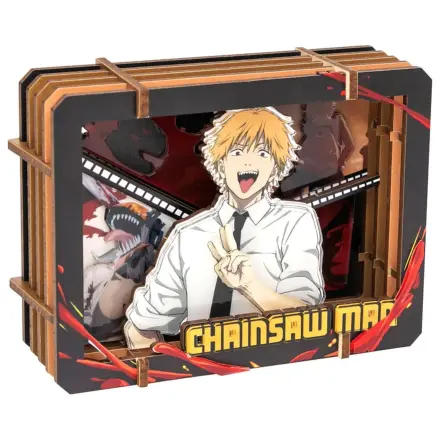 Chainsaw Man Modellbausatz Hölzerne Galerie (S) Denji Produktfoto