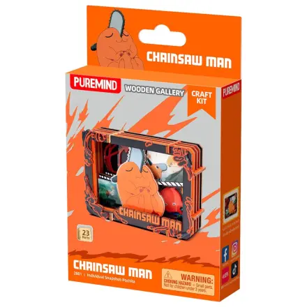 Chainsaw Man Modellbausatz Wooden Gallery (S) Pochita Produktfoto
