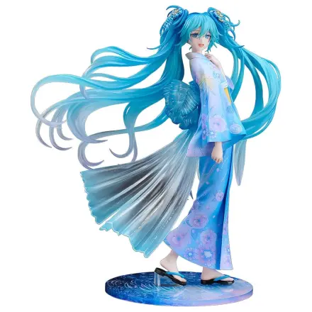 Character Vocal Series 01: Hatsune Miku PVC Figur 1/7 Music & Fire Works Ver. 23 cm Produktfoto