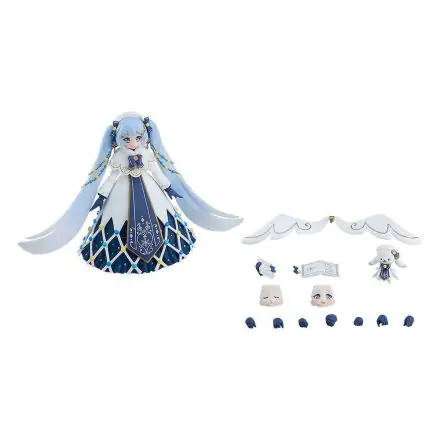 Character Vocal Series 01: Hatsune Miku Figma Actionfigur Snow Miku: Glowing Snow Ver. 14 cm Produktfoto