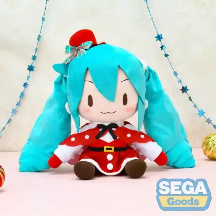 Character Vocal Series 01: Hatsune Miku Fuwa Petit Plüschfigur Hatsune Miku Christmas LL 35 cm Produktfoto