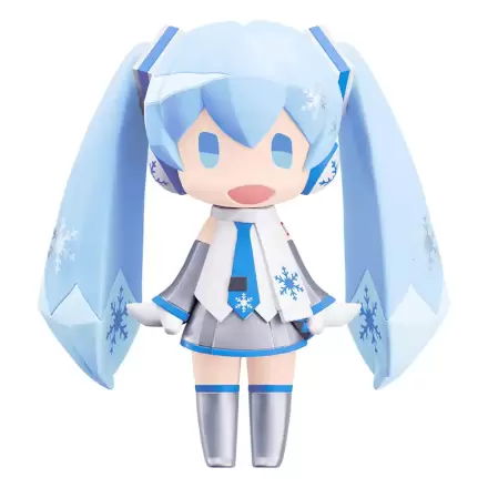 Character Vocal Series 01: Hatsune Miku HELLO! GOOD SMILE Actionfigur Snow Miku 10 cm termékfotója