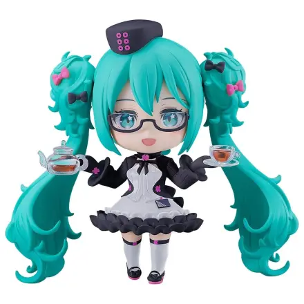 Character Vocal Series 01: Hatsune Miku Nendoroid Actionfigur Hatsune Miku: Glasses x Café Ver. 10 cm Produktfoto