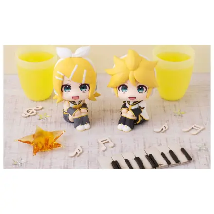 Character Vocal Series: Rin/Len Look Up PVC Statue Hatsune Rin & Len Set (mit Geschenk) 11 cm Produktfoto