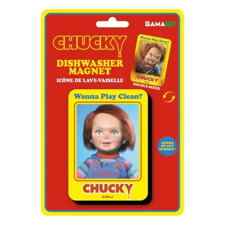 Child's Play: Chucky Clean Dirty Dishwasher Magnet Produktfoto