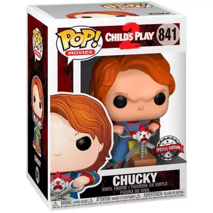 Chucky Die Mörderpuppe POP! Movies Vinyl Figur Chucky w/Buddy & Giant Scissors 9 cm termékfotója