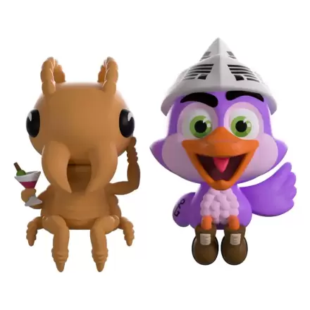 Chipper & Sons Lumber Co. Vinyl Figur Termite King and Seabill Monitor Buddiez 6 cm Produktfoto