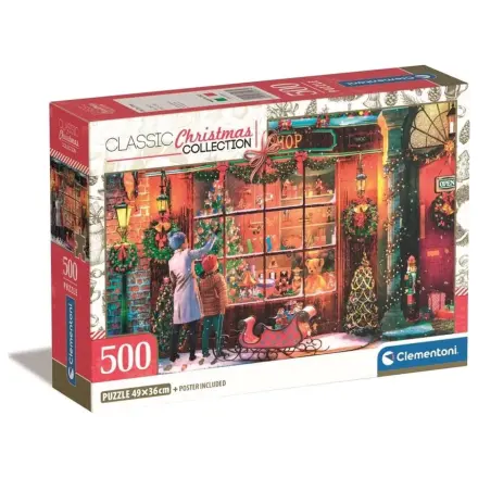 Christmas Old Toy Shop 500-Teile Puzzle Produktfoto