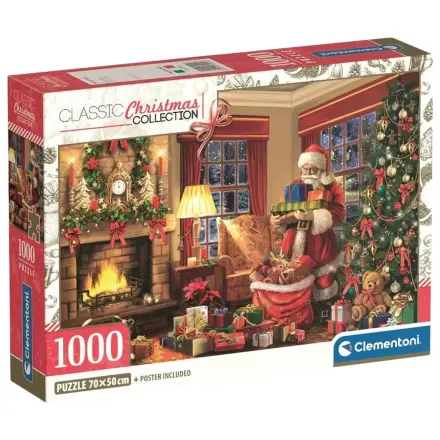 Christmas Santa's Visit 1000-teiliges Puzzle Produktfoto